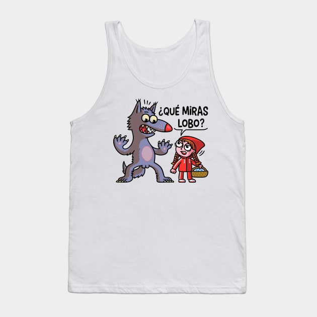 What are you looking at Wolf? Tank Top by byTxemaSanz